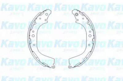 KAVO PARTS kbs7411 -  Колодки тормозные барабанные, комплект